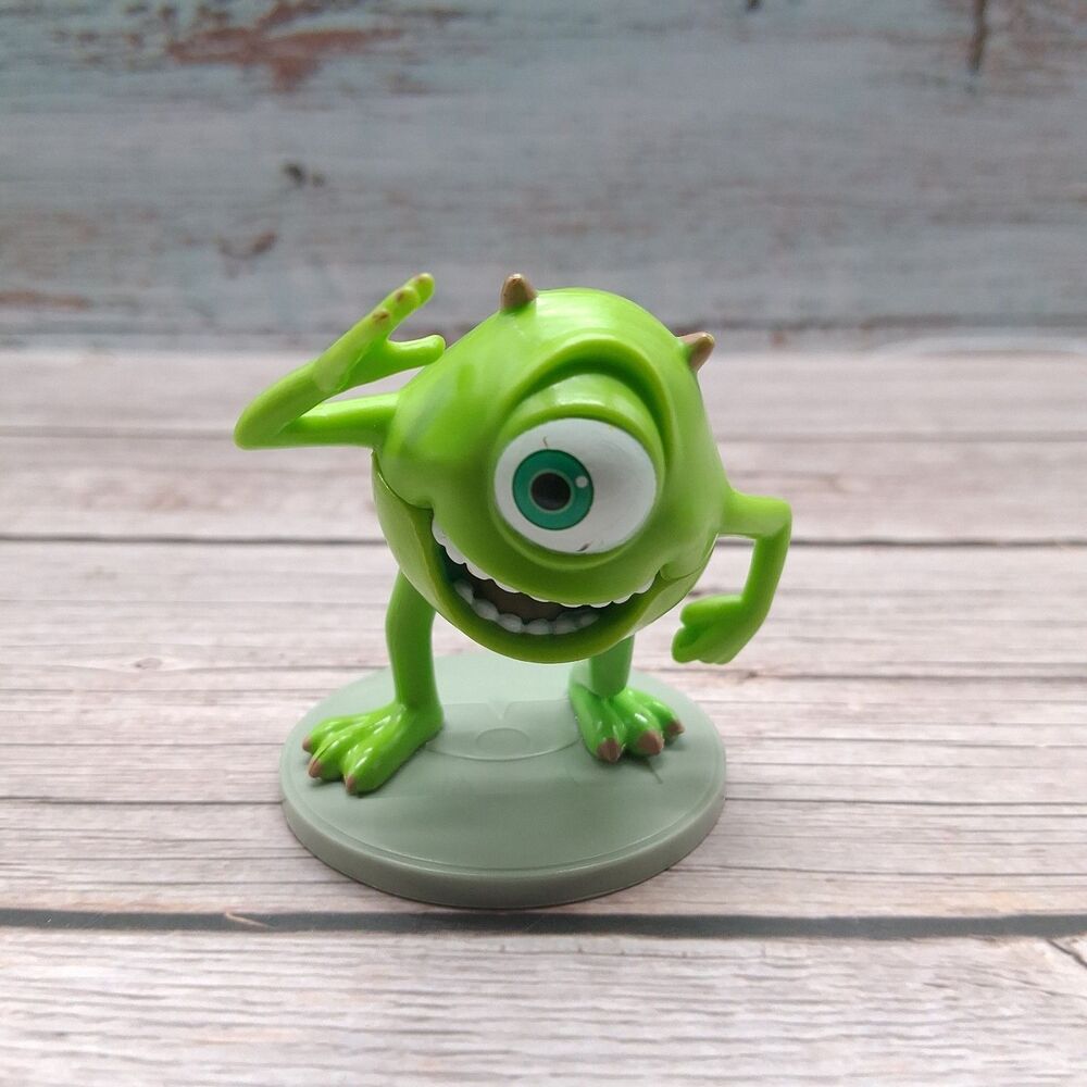Disney Pixar Monsters University  Mike Wazowski  2.5" Action Figure PVC Kids Toy